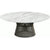 Platner Bronze 42" Coffee Table Coffee Tables Knoll Polished Finish Carrara Marble Top: White-grey 