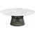 Platner Bronze 42" Coffee Table Coffee Tables Knoll Satin Finish Carrara Marble Top: White-grey 