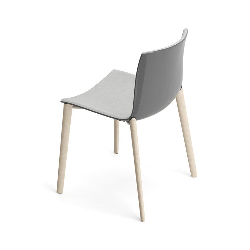 Catifa 46 Wood Four Leg Polypropylene With Front-Face Upholstery Side/Dining Arper 
