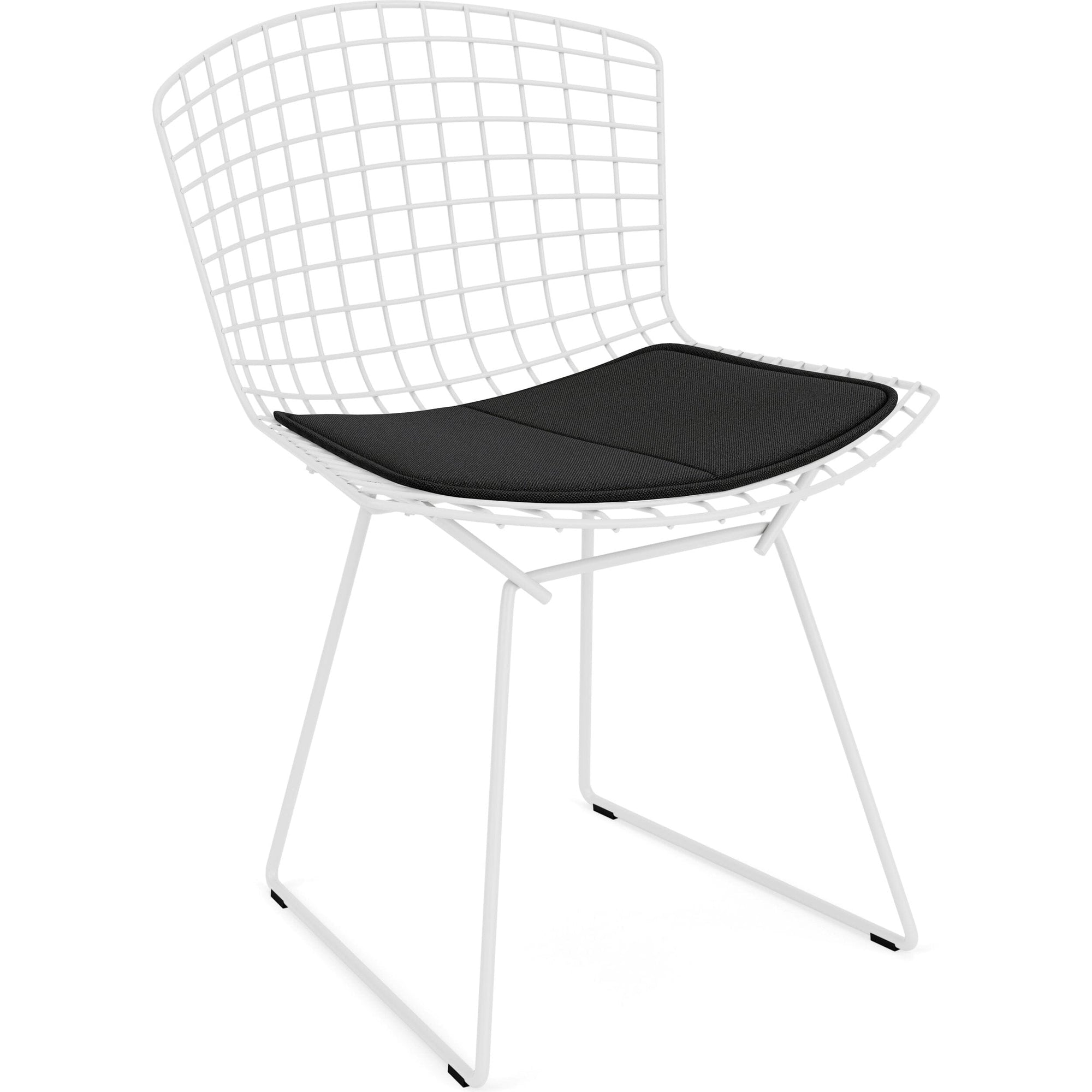 Bertoia Side Chair with Seat Pad Side/Dining Knoll 