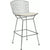 Bertoia Stool with Seat Pad bar seating Knoll 
