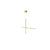 Coordinates Suspension Light ceiling lights Flos S1 Champagne 
