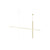 Coordinates Suspension Light ceiling lights Flos S2 Champagne 