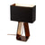 Tube Top Table Lamp Table Lamps Pablo 14" - Charcoal Shade / Charcoal Body 