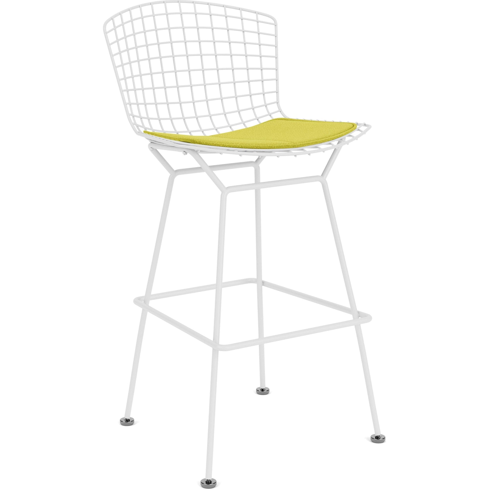 Bertoia Stool with Seat Pad bar seating Knoll 