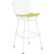 Bertoia Stool with Seat Pad bar seating Knoll 