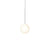 Bola Sphere Pendant Light Pendant Lights Pablo Chrome 8" 