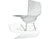 Bertoia Asymmetric Chaise lounge chair Knoll 