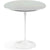 Saarinen Side Table - 20” Round side/end table Knoll White Chrome 