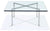 Barcelona Coffee Table Coffee Tables Knoll Polished Chrome - Starphire Glass + $646.00 