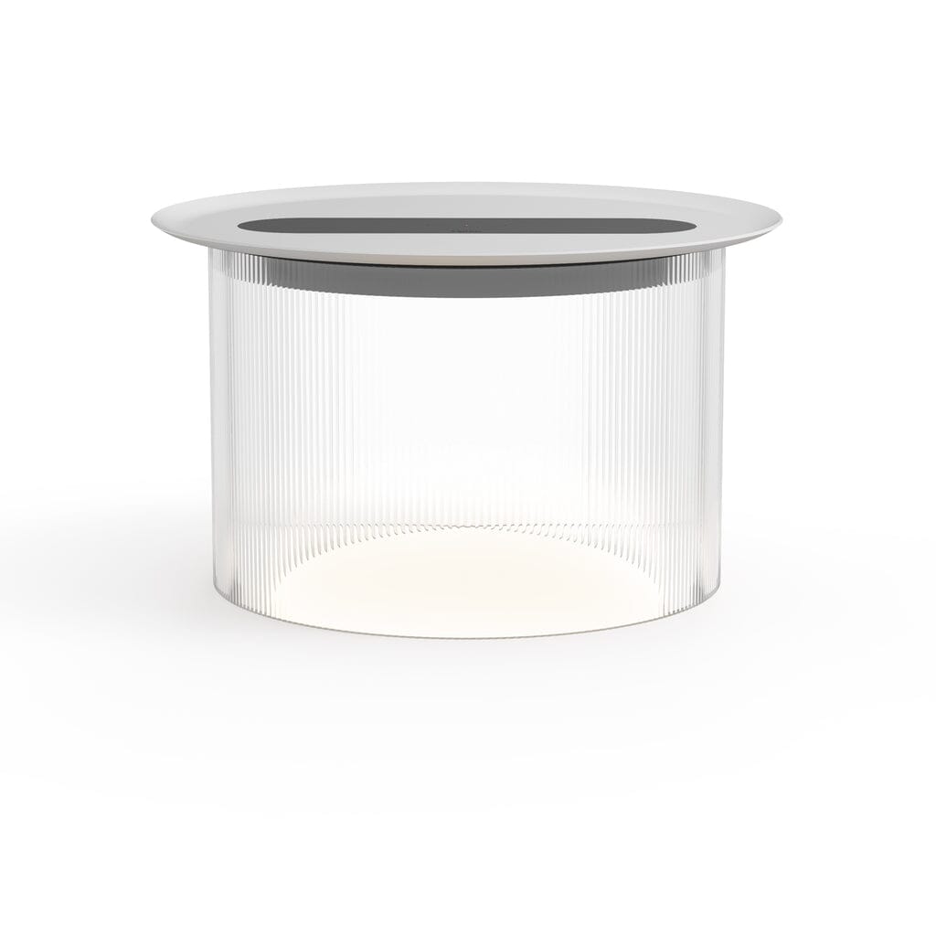 Carousel Table Lamp Table Lamps Pablo Clear High 12” White Tray