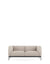 Asia Sofa 2 Seater Sofa Kartell Cotone Plain - Beige 