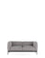 Asia Sofa 2 Seater Sofa Kartell Cotone Structure - White/Black 