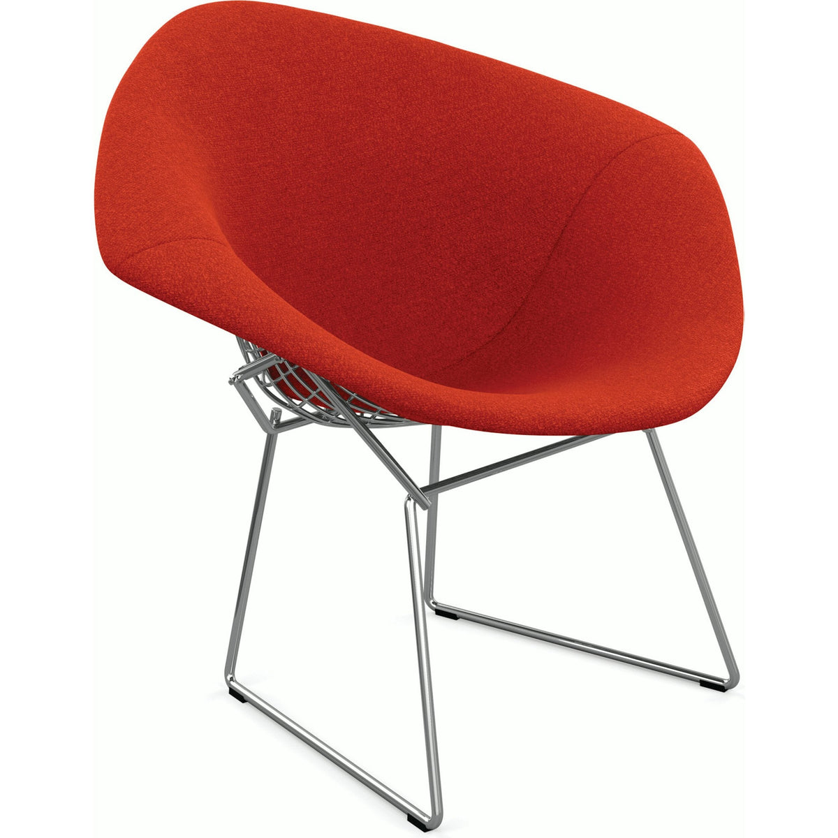 Bertoia Small Diamond Chair with Full Cover lounge chair Knoll 