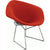 Bertoia Small Diamond Chair with Full Cover lounge chair Knoll 