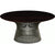 Platner Bronze 36" Coffee Table Coffee Tables Knoll Veneer Reff Dark Cherry Top 