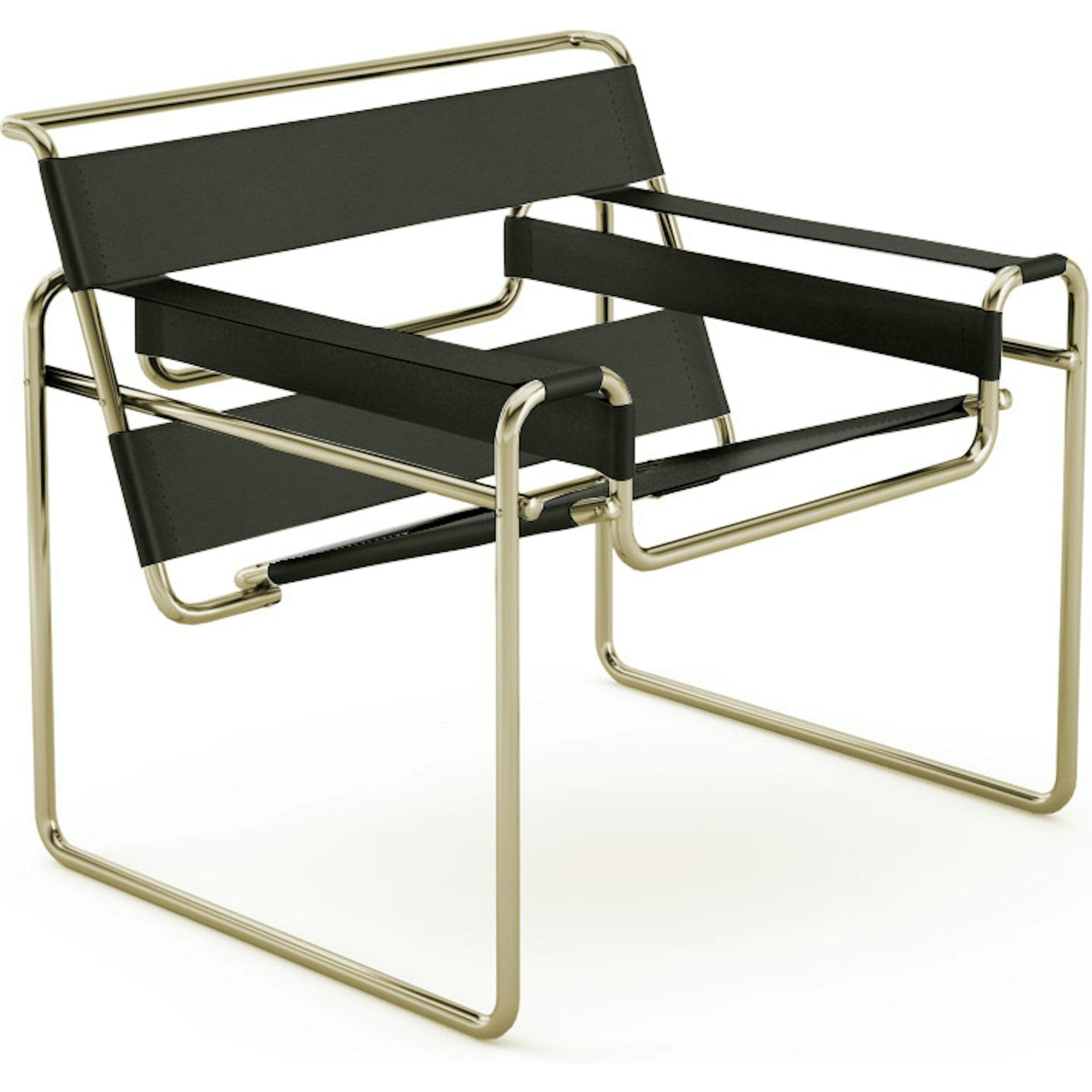 Wassily Chair - Gold lounge chair Knoll 