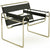 Wassily Chair - Gold lounge chair Knoll 
