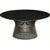 Platner Bronze 36" Coffee Table Coffee Tables Knoll Veneer Ebonized Walnut Top 