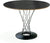 Noguchi Cyclone Dining Table Dining Tables Knoll Ebonized Walnut 42" diameter 