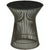 Platner Side Table side/end table Knoll Metallic Bronze Ebonized Walnut 