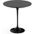 Saarinen Side Table - 20” Round side/end table Knoll Black Ebonized Walnut 