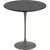 Saarinen Side Table - 20” Round side/end table Knoll Grey Ebonized Walnut 