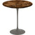 Saarinen Side Table - 20” Round side/end table Knoll Grey Espresso marble, Satin finish 