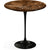 Saarinen Side Table - 20” Round side/end table Knoll Black Espresso marble, Shiny finish 
