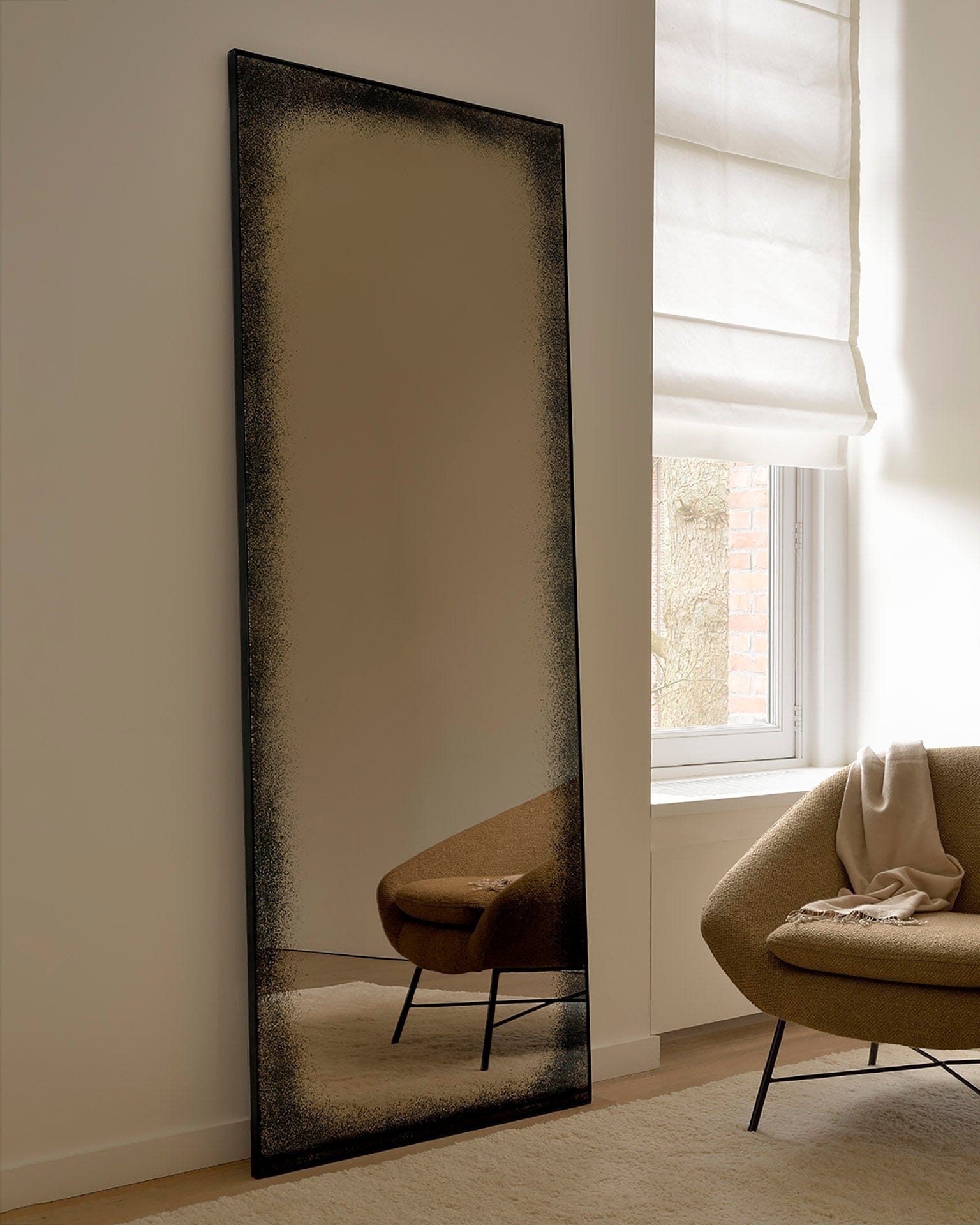 Aged Floor Mirror mirror Ethnicraft 
