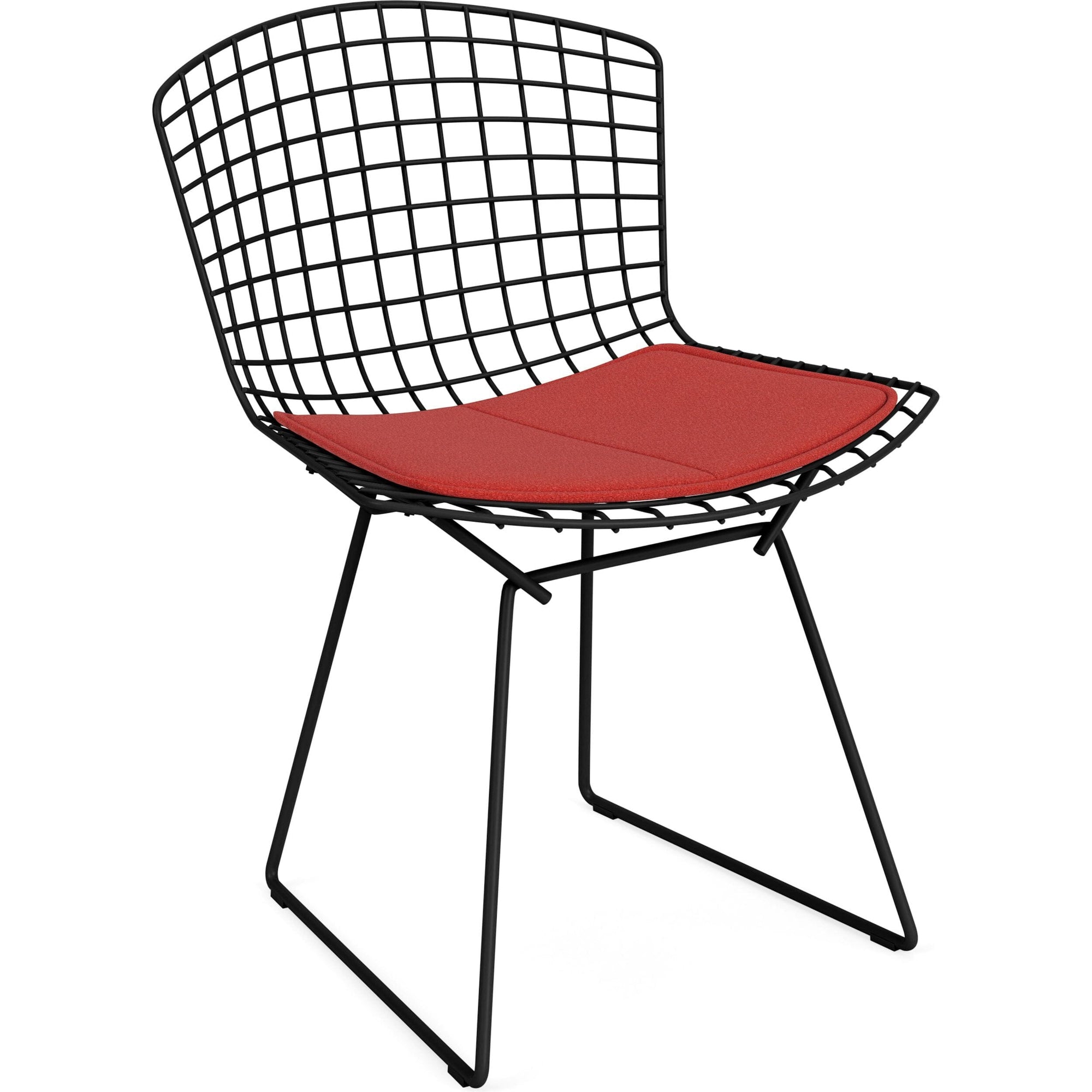 Bertoia Side Chair with Seat Pad Side/Dining Knoll 