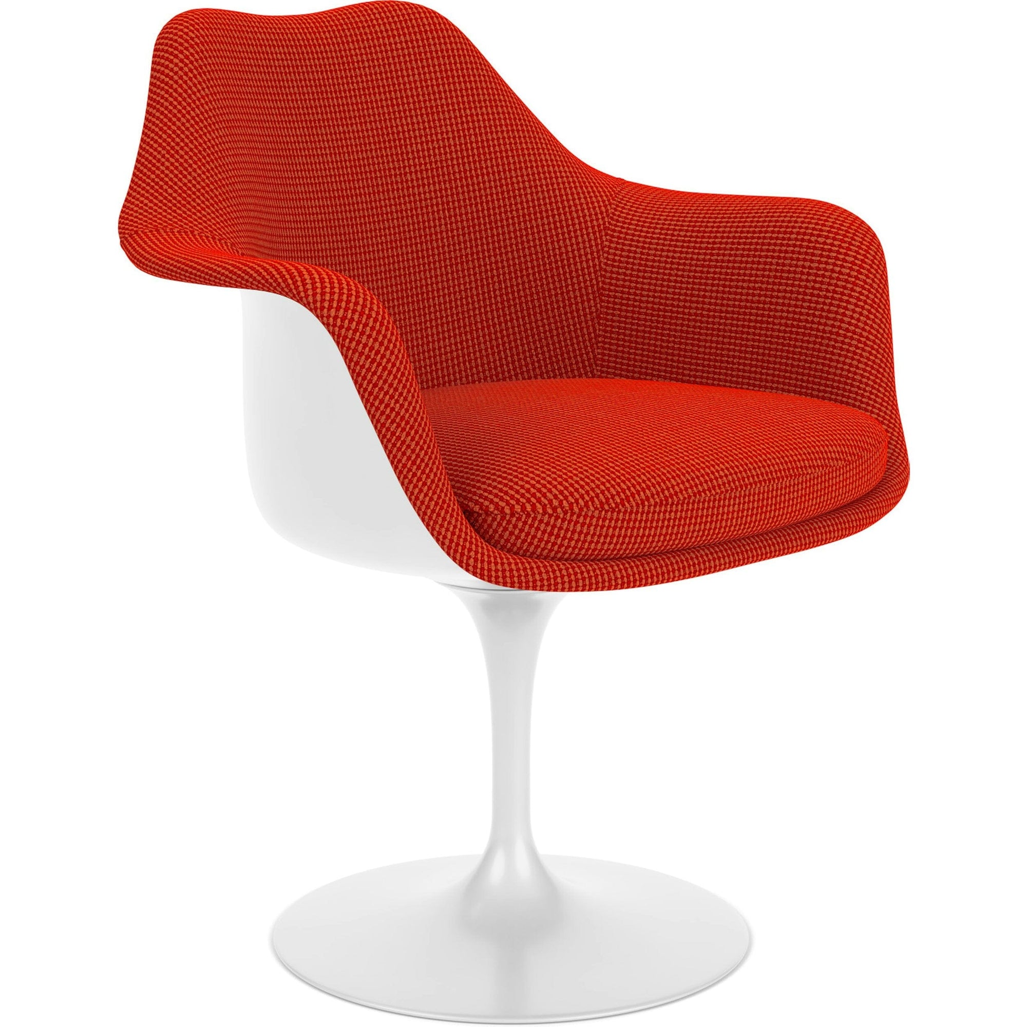 Saarinen Tulip Arm Chair Upholstered Side/Dining Knoll 