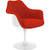Saarinen Tulip Arm Chair Upholstered Side/Dining Knoll 