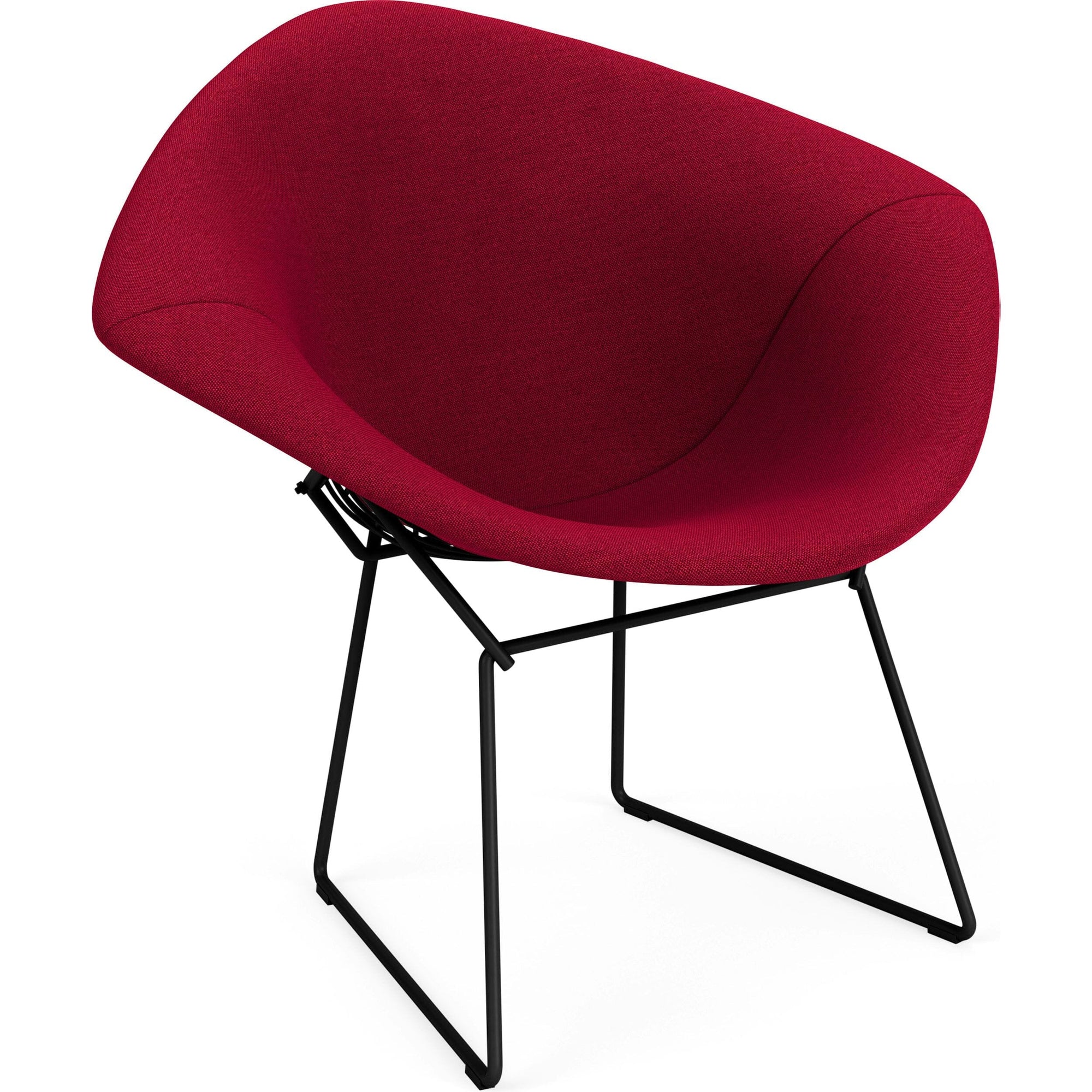 Bertoia Small Diamond Chair with Full Cover lounge chair Knoll 