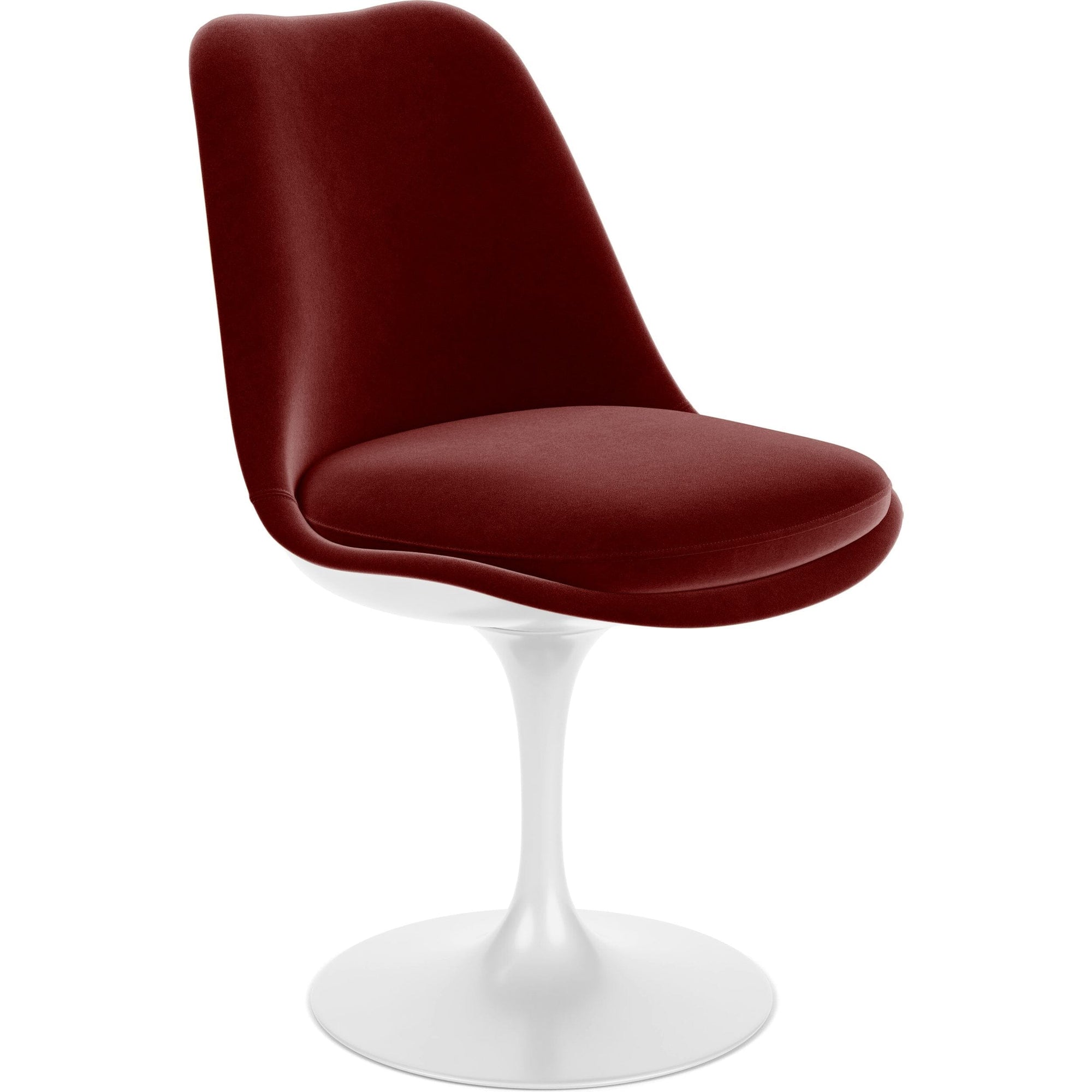 Saarinen Tulip Armless Chair - Upholstered Side/Dining Knoll 