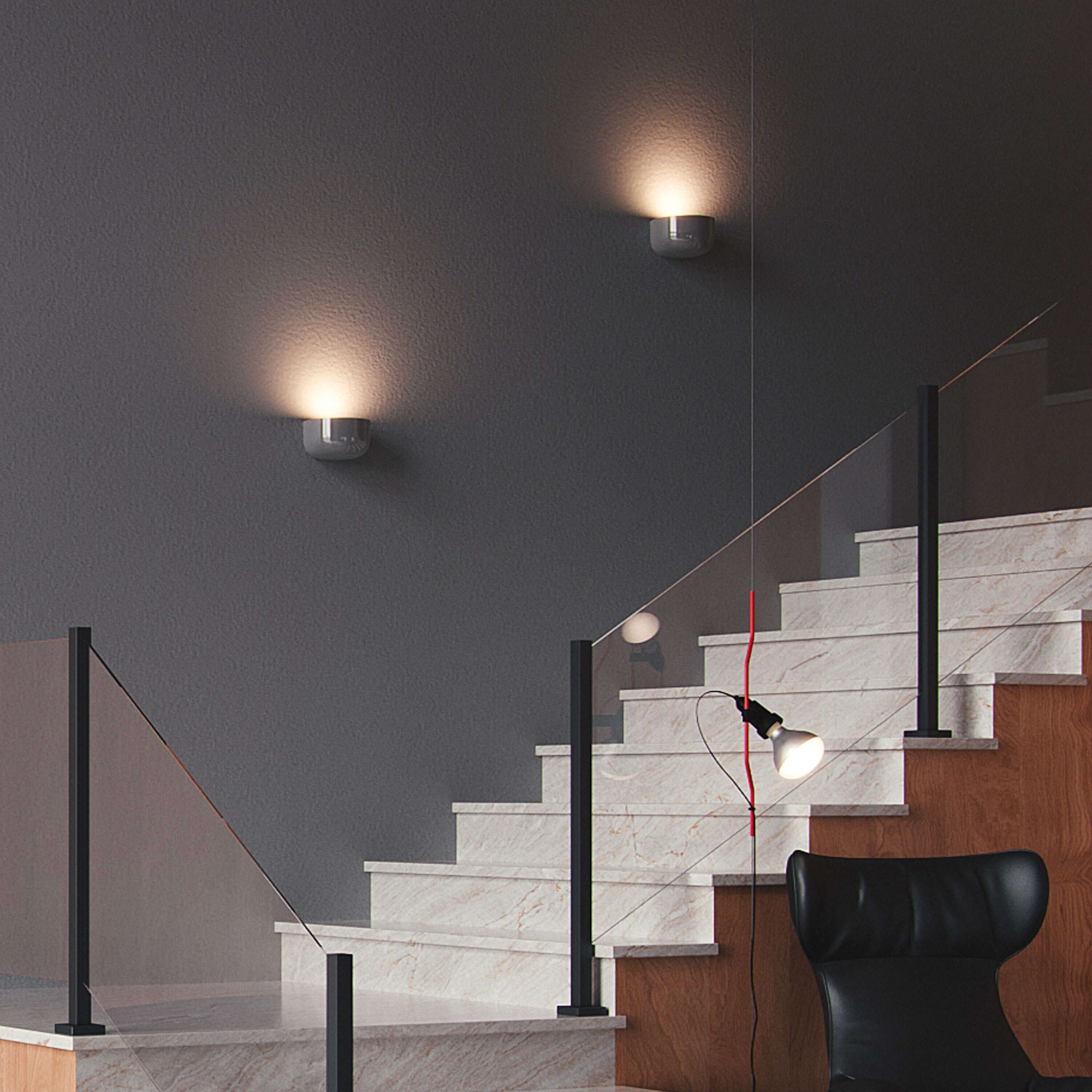 Bellhop Wall Up Lamp