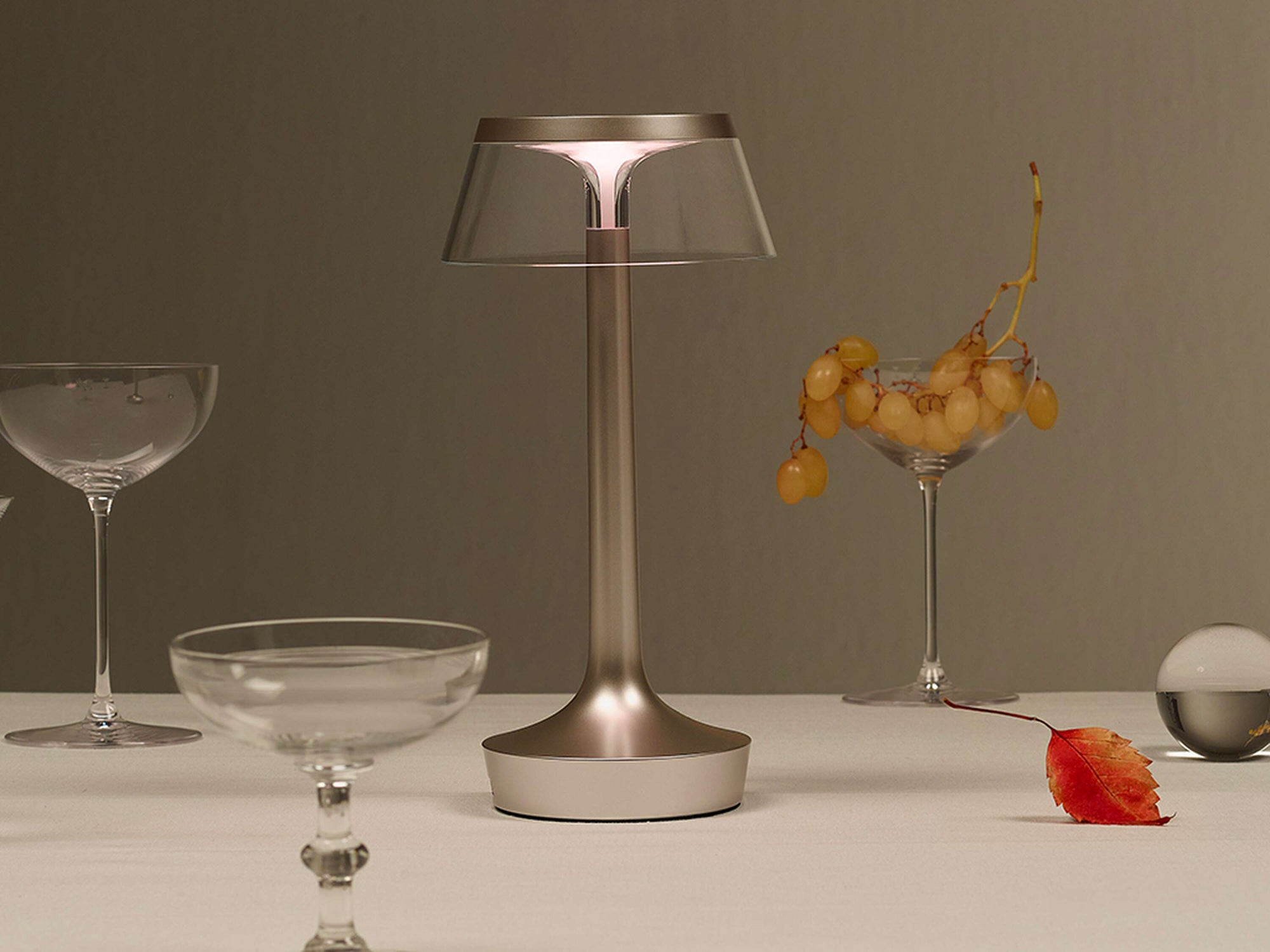 Bon Jour Unplugged Table Lamp