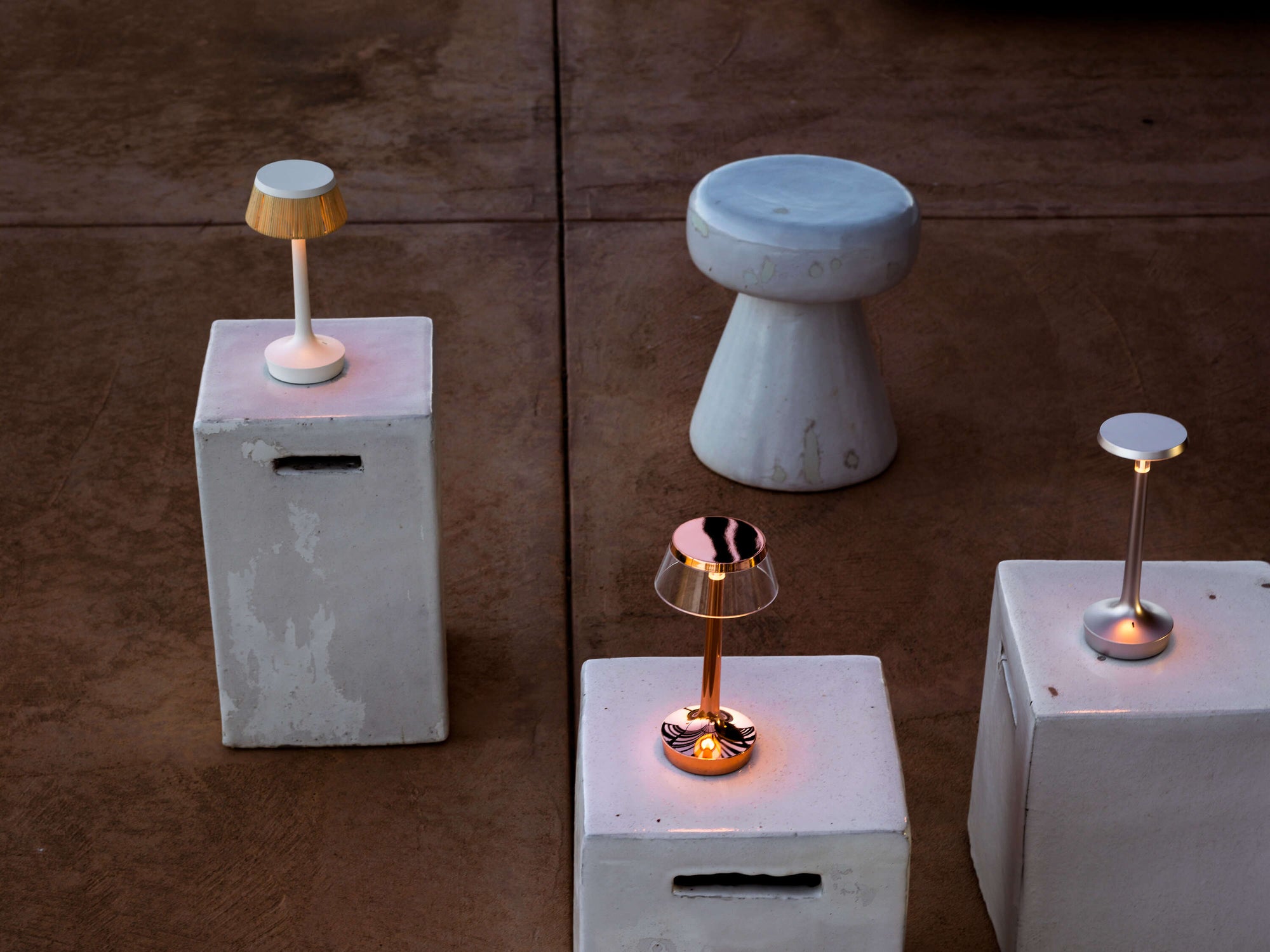 Bon Jour Unplugged Table Lamp