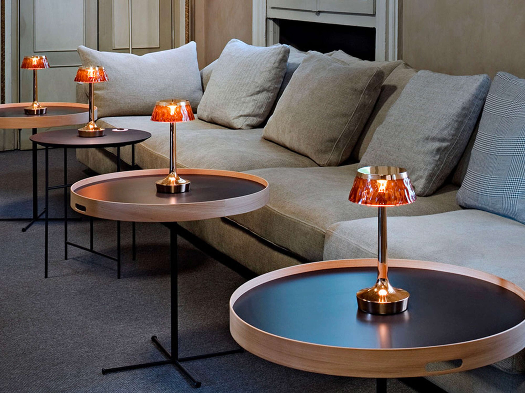 Bon Jour Unplugged Table Lamp