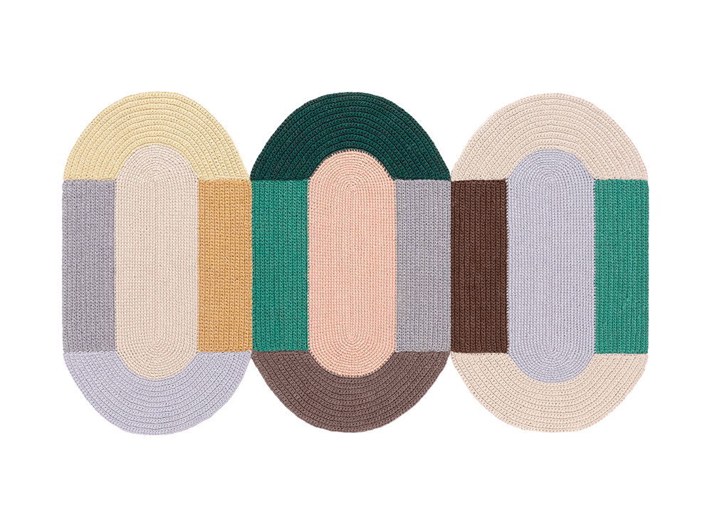Crochet Mono Rug Rug Gan 