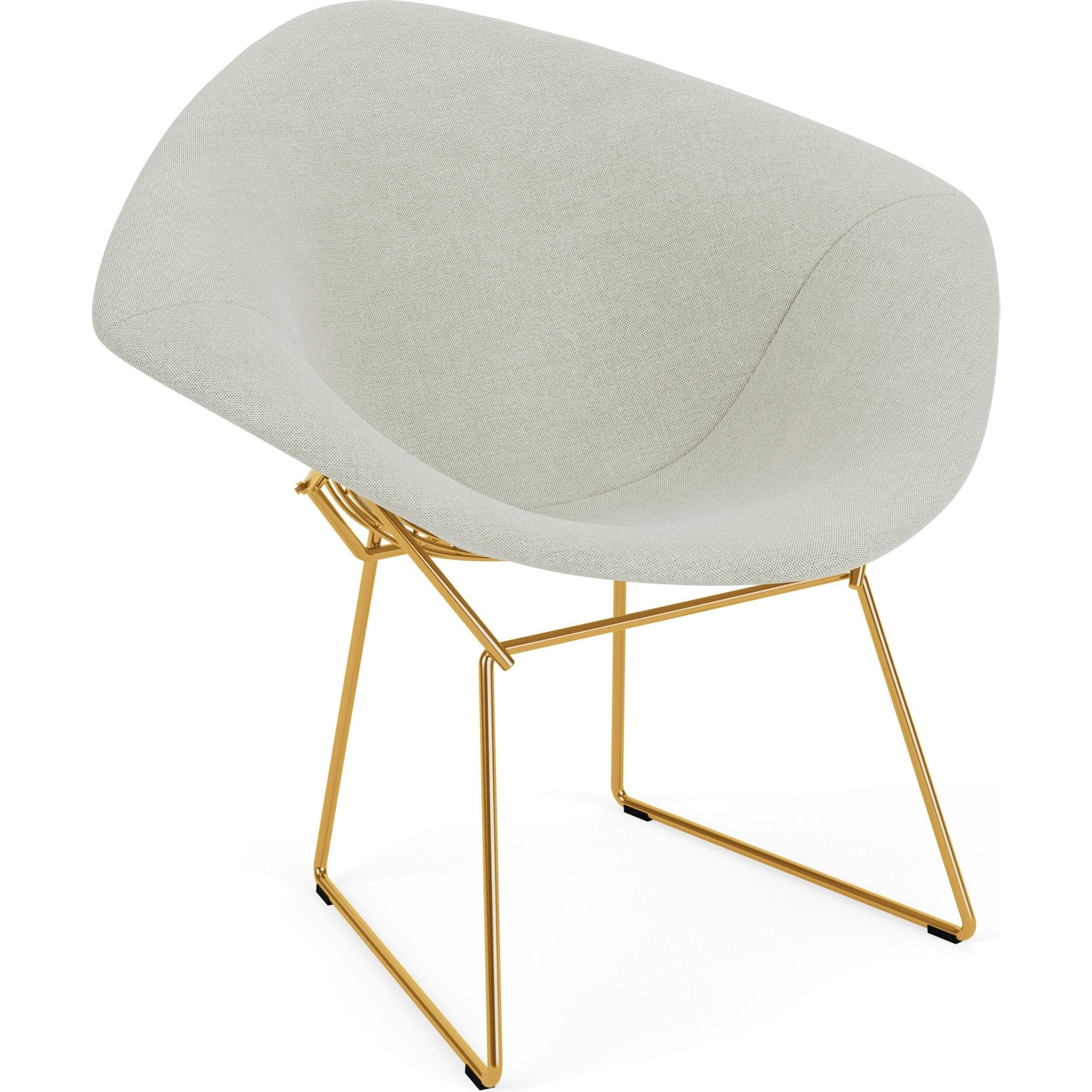 Bertoia Small Diamond Chair with Full Cover lounge chair Knoll 