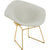 Bertoia Small Diamond Chair with Full Cover lounge chair Knoll 