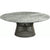 Platner Bronze 42" Coffee Table Coffee Tables Knoll Satin Finish Grey Marble Top: Light grey 