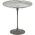 Saarinen Side Table - 20” Round side/end table Knoll Grey Grey marble, Satin finish 