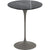 Saarinen Side Table - 16" Round side/end table Knoll Grey Grigio Marquina marble, Satin finish 