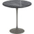 Saarinen Side Table - 20” Round side/end table Knoll Grey Grigio Marquina marble, Shiny finish 