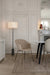 Bat Conic Base Dining Chair - Front Upholstered Chairs Gubi 
