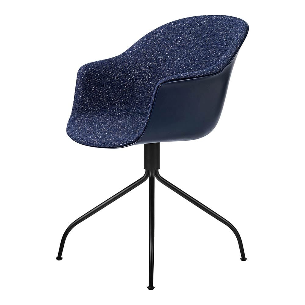 Bat Swivel Base Meeting Chair - Front Upholstered Chairs Gubi 
