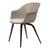 Bat Wood Base Dining Chair With Cushion Chairs Gubi 