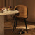 Beetle Black Plastic Base Dining Chair - Fully Upholstered Chairs Gubi 